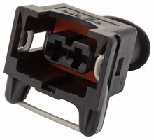 TE CONNECTIVITY - AMP 347887-3 RCPT HOUSING, 2POS, GF NYLON 6.6, BLACK