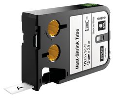 DYMO 1868810 LABEL PRINTER TAPE, BLACK ON WHITE, 2.7M