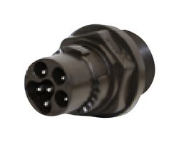 AMPHENOL SINE/TUCHEL C115 E02 041 G1 SENSOR CONNECTOR, M15, RCPT, 6POS, PANEL