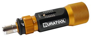DURATOOL DT000230 TORQUE, ADJUSTABLE, 4MM, 0.05 TO 0.6N-M