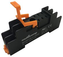 MULTICOMP MCSRT08-A + SR20 RELAY SOCKET, 300V, 10A, DIN RAIL