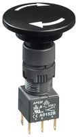 APEM A01MXA+A0152B PB SWITCH, DPDT, 6A, 250VAC, QC/SOLDER