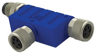 TE CONNECTIVITY T4082102004-000 SENSOR T DISTRIBUTOR, M8 4P PLUG, 3PORT