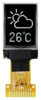 MIDAS DISPLAYS MCOT048064A1V-WI OLED MODULE, 48 X 64P, TAB, 3V