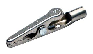 MUELLER ELECTRIC BU-30BL MINI ALLIGATOR CLIP W/BARREL, 5A, 4.8MM