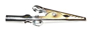 MUELLER ELECTRIC BU-60S ALLIGATOR CLIP W/SCREW, 10A, 7.9MM