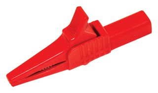 MUELLER ELECTRIC BU-65-2 ALLIGATOR CLIP, STEEL, 30A, 19MM, RED
