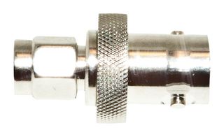 MUELLER ELECTRIC BU-P4290 RF ADAPTER, BNC JACK-SMA PLUG, 50 OHM
