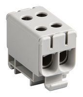 MOLEX 201606-0660 TERMINAL BLOCK, DINRAIL, 1POS, 0AWG