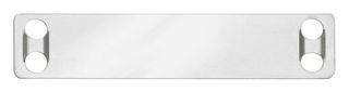 PANDUIT MMP350-C MARKER PLATE, TAG, 19MM X 89MM, NATURAL