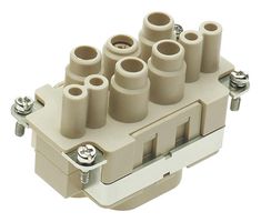 HARTING 09380082701 HEAVY DUTY INSERT, RCPT, 4+4SIG, 16MM2