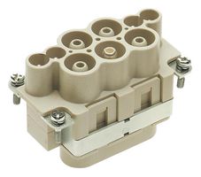 HARTING 09380082601 HEAVY DUTY INSERT, PLUG, 4+4SIG, 16MM2