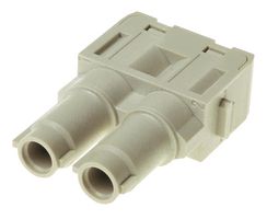 HARTING 09140022741 HEAVY DUTY INSERT, RCPT, 2POS, 16MM2