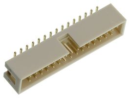MULTICOMP PRO MC-254-30-00-ST-SMD CONNECTOR, HEADER, 30POS, 2ROW, 2.54MM