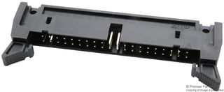 MULTICOMP PRO MC-254-64-LL-RA-DIP CONN, HEADER, R/A, 64POS, 2ROW, 2.5MM