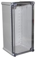 CAMDENBOSS CHDX7-223C ENCLOSURE, MULTIPURPOSE, PC, GREY/CLEAR