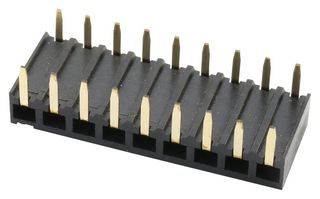 MULTICOMP PRO 2212BR-07G CONN, RCPT, 7POS, R/A, 1ROW, 2.54MM