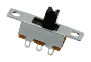 NIDEC COMPONENTS MFS101D-14-Z SLIDE SWITCH, SPDT, 0.3A, 30VDC, PANEL