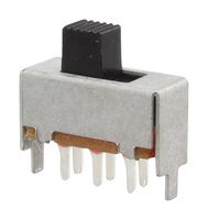NIDEC COMPONENTS MFS201N-9-Z SLIDE SWITCH, DPDT, 1A, 125VAC, TH