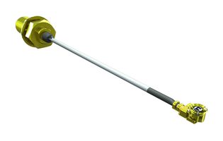SAMTEC MH113-MH1RP-01BJ1-0100 RF CABLE ASSY, MHF PLUG-SMA JACK, 100MM