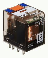 TE CONNECTIVITY - SCHRACK 9-1415001-1 POWER RELAY, DPDT, 12A, 240VAC, SOCKET