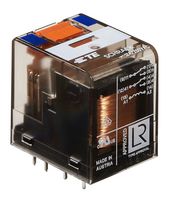 TE CONNECTIVITY - SCHRACK PT271012 POWER RELAY, DPDT, 12A, 240VAC, TH