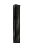 PANDUIT CLT38F-5M20 SPLIT CORRUGATED LOOM, PE, 10MM, BLK