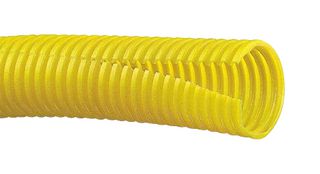 PANDUIT CLT150F-D4 SPLIT CORRUGATED LOOM, PE, 39.1MM, YEL
