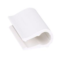 PANDUIT ADCC31-AT-C10 CABLE CLAMP, PPO/PS, 8MM, WHITE