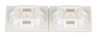 PANDUIT ABM100-A-D CABLE TIE MOUNT, NYLON 6.6, 25.4MM, WHT