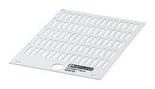 PHOENIX CONTACT 0828768 CONDUCTOR MARKER, PVC, 4MM X 18MM, WHITE