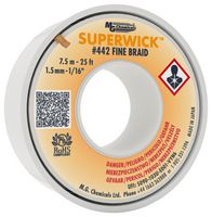 MG CHEMICALS 442 DESOLDERING BRAID, 7.5M