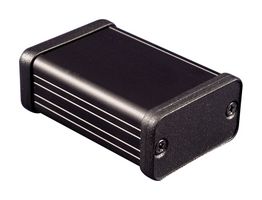 HAMMOND 1455D602BK ENCLOSURE, MULTIPURPOSE, ALUMINIUM, BLK