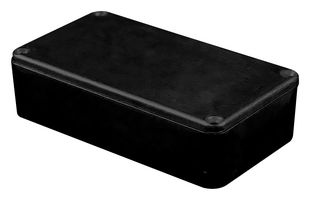 HAMMOND 1590G2BK ENCLOSURE, MULTIPURPOSE, ALUM, BLACK