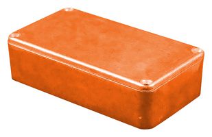 HAMMOND 1590G2OR ENCLOSURE, MULTIPURPOSE, ALUM, ORANGE