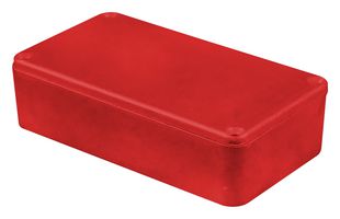 HAMMOND 1590B2RD ENCLOSURE, MULTIPURPOSE, ALUM, RED