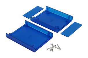 HAMMOND 1593BBTBU ENCLOSURE, HANDHELD, ABS, BLUE