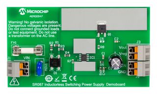 MICROCHIP ADM00947 DEMO BOARD, INDUCTORLESS SWITCHING PS