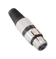 MULTICOMP PRO PS000231 CONNECTOR, XLR, RCPT, 3POS, CABLE
