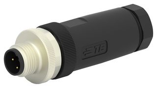 TE CONNECTIVITY T4111402041-000 SENSOR CONN, M12, PLUG, 4POS, CABLE