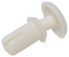 ESSENTRA COMPONENTS SR 2032 W SNAP RIVET, NYLON 6, 2.2MM, WHITE, PK100