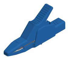 HIRSCHMANN TEST AND MEASUREMENT 972405102 CROCODILE CLIP, 30MM, BLUE, 32A