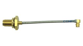 MULTICOMP PRO MC002995 RF CABLE ASSY, SMA-SMP R/A JACK, 65MM