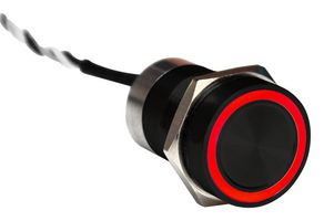 BULGIN LIMITED MC16MOBRG CAPACITIVE SW, DPDT, 0.01A, 12V, GRN/RED