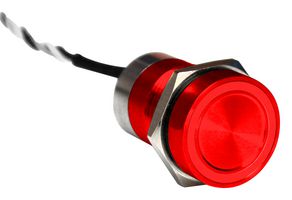BULGIN LIMITED MC16MORRG CAPACITIVE SW, DPDT, 0.01A, 12V, GRN/RED