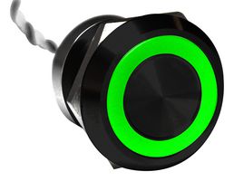 BULGIN LIMITED MC25MCBGR CAPACITIVE SW, DPDT, 0.01A, 12V, GRN/RED