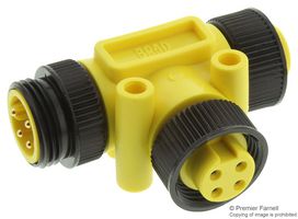 MOLEX 130035-0085 SENSOR SPLITTER, T-STYLE, TPE, YELLOW