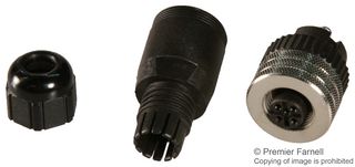 MOLEX 120071-0041 SENSOR CONN, M12, RCPT, 5POS, CABLE