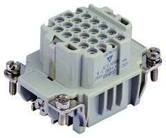 TE CONNECTIVITY T2030242201-000 HEAVY DUTY INSERT, RCPT, 24+PE, 14AWG