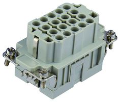 TE CONNECTIVITY T2050182201-007 HEAVY DUTY INSERT, RCPT, 18+PE, 12AWG
